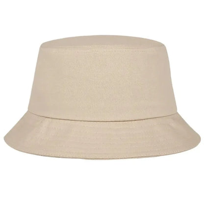 Unisex Solid Color Light Plate Personality Bucket Hats Fishermen Caps