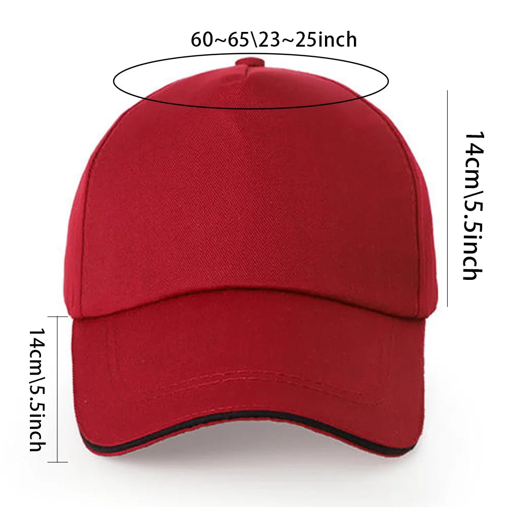 Summer Baseball Cap Solid Cotton Sun Hat Samurai Print