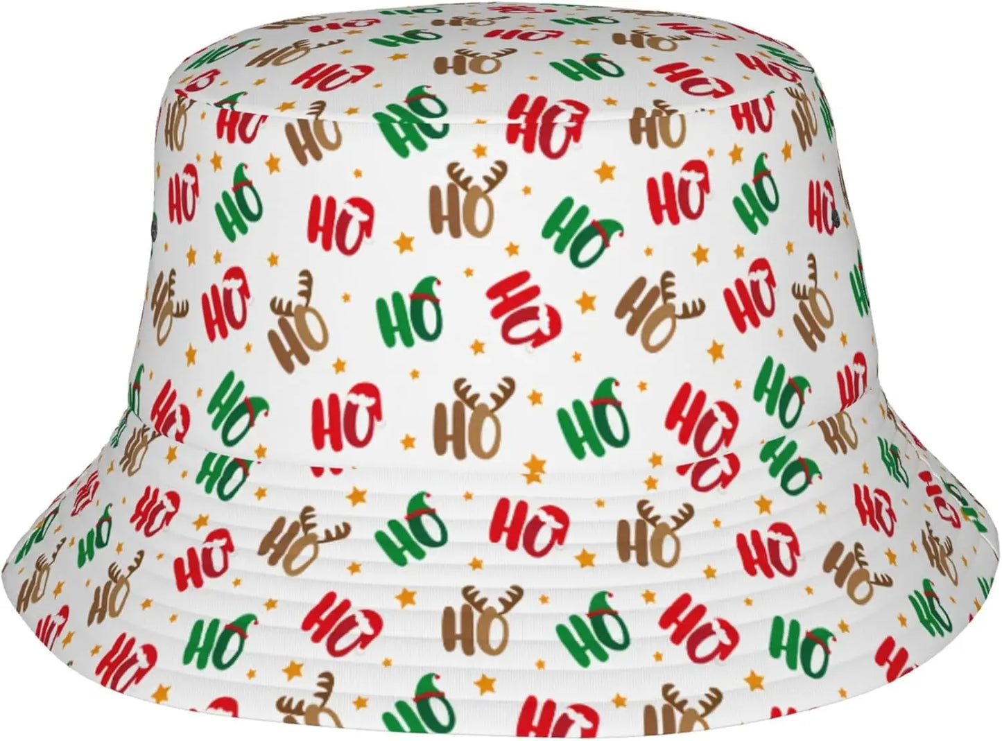 Christmas Botanical 6 Bucket Hats For Women Men