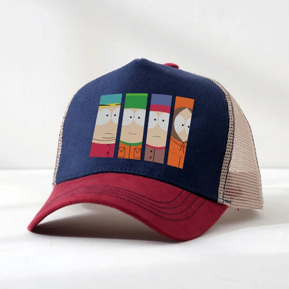 Crazy South Park hat Men Women Funny Cartoon Cute Comic Baseball Cap