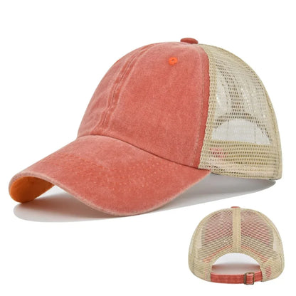 Multi Colors Plain Baseball Cap Women Men
