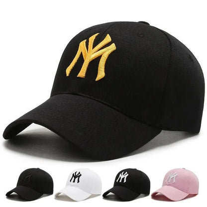 Unisex Casual Baseball Caps Letter Embroidery Hip-Hop Hats