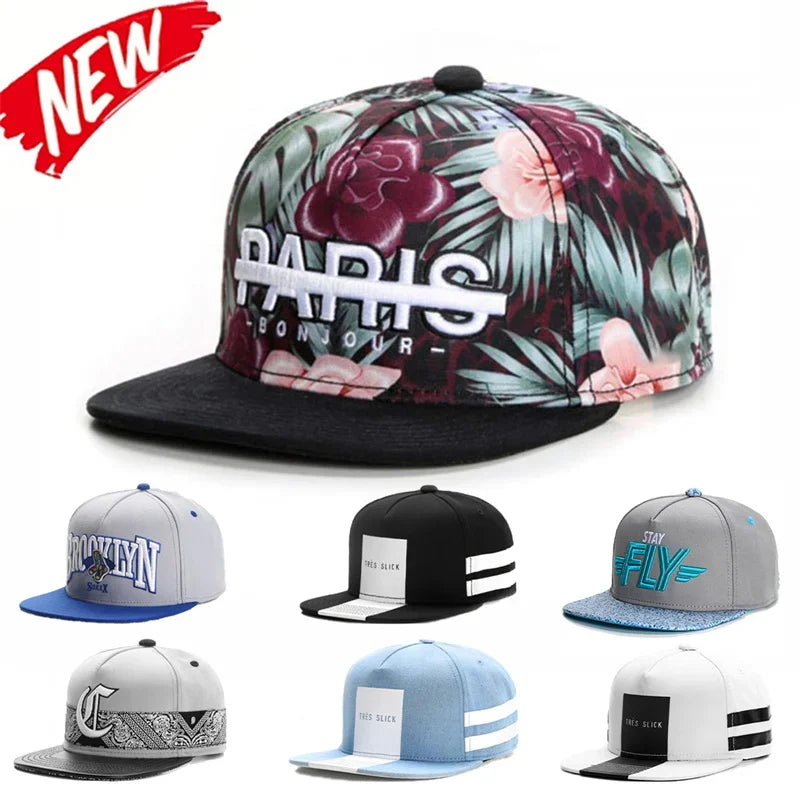 Fashion New High Quality Unisex Snapback Caps for Women Men