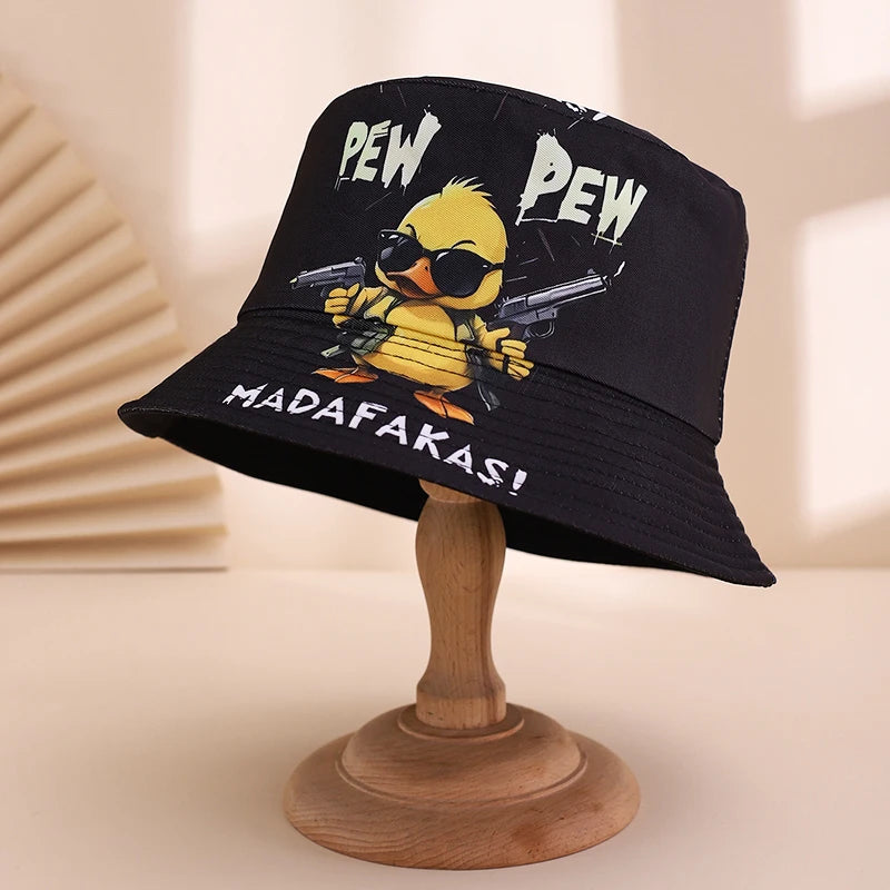 Trendy And Fashionable Printed Double-Sided Fisherman Hat