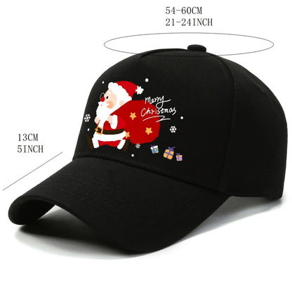 Multi-color Santa Claus Baseball Cap