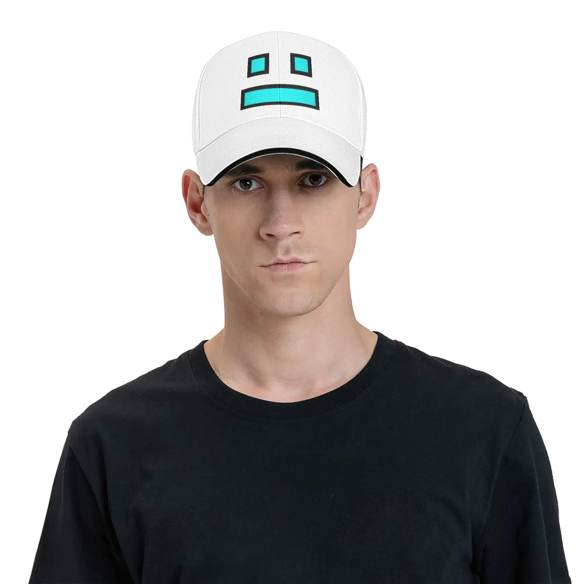Cube Geometry Gaming Dash Baseball Caps