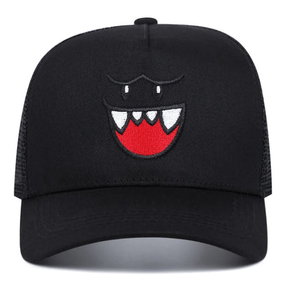 Happy Face Women Men Outdoors Baseball Cap