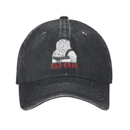 aFamilies Cartoon Don't Go To Bed Angry Bedtime Stewie Baseball Cap