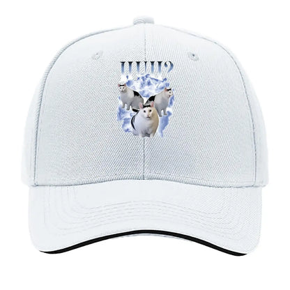 HUH Cat Meme Baseball Cap