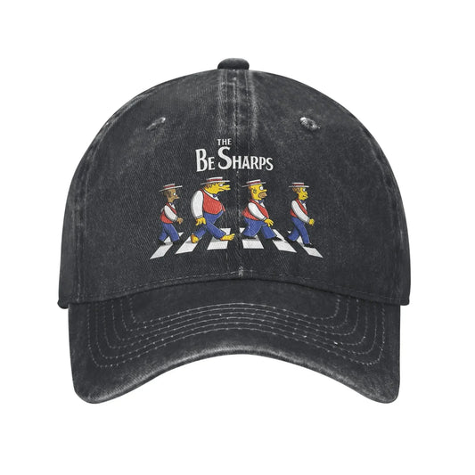 The Be Sharps-The S-simpsons Cartoon Baseball Cap