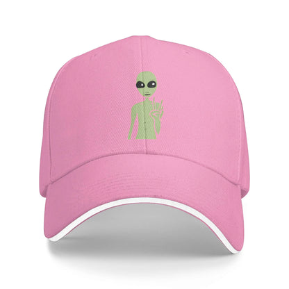 Summer UFO We Come In Space Alien Baseball Cap