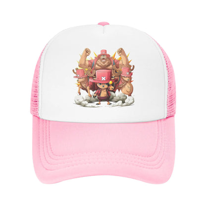 Trafalgar D Law One-Pieces Flag Mesh Baseball Cap