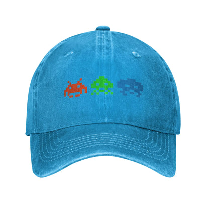 Space Invaders Men Women Baseball Cap