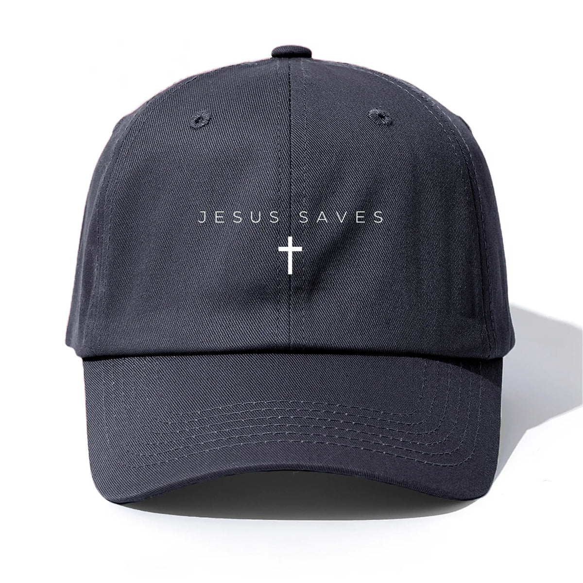 JESUS SAVES Print Baseball Cap