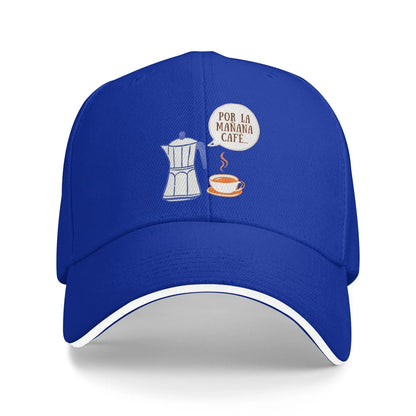 Por la Mañana Café, Por la Tarde Ron Baseball Cap