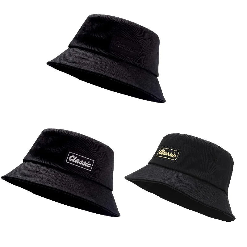 Men Women Big Head Bucket Hats Beach Oversize Sun Cap