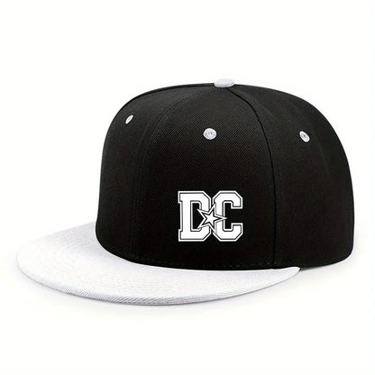 Unisex Letter Print Hip-hop Snapback Cap