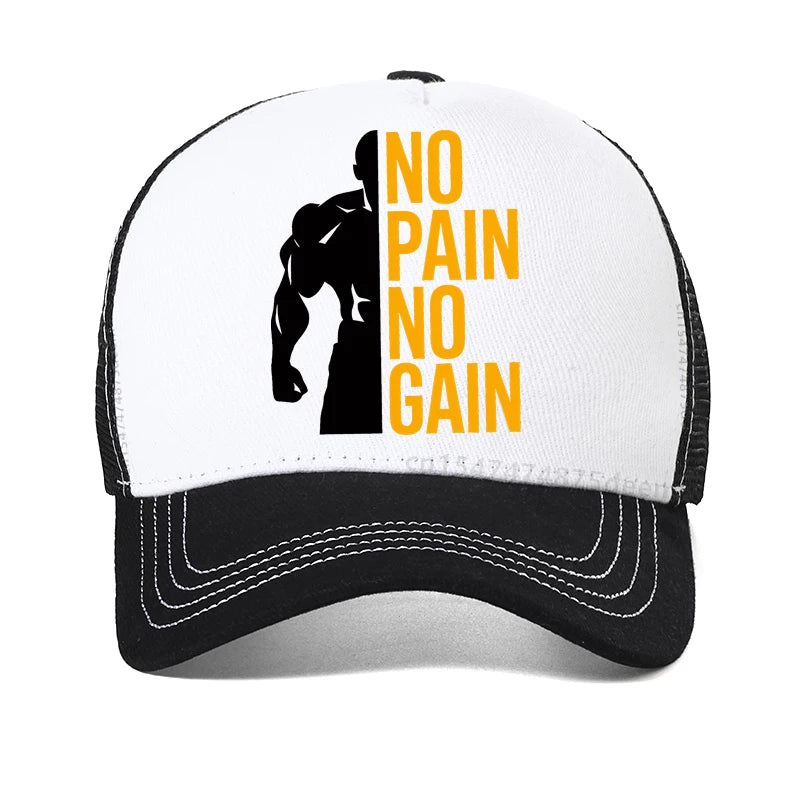 NO PAIN NO GAIN Baseball Cap