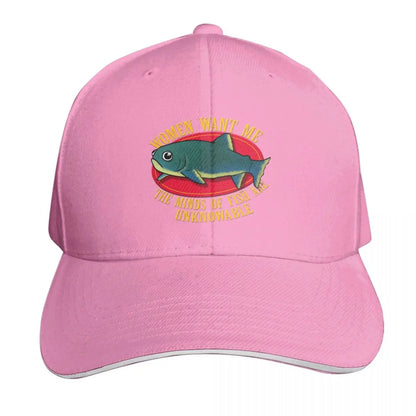 Women Want Me Fish Are Unknowable Baseball Cap