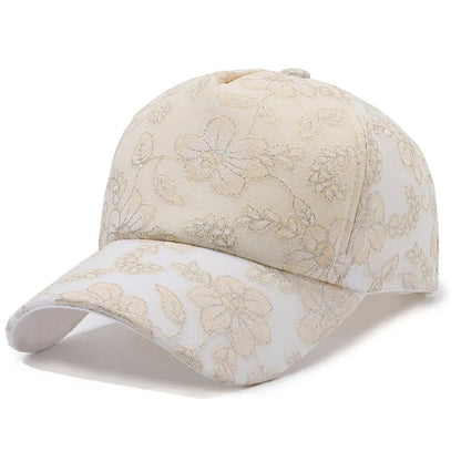 Lightweight Lace Sun Hat Uv Protection Baseball Cap