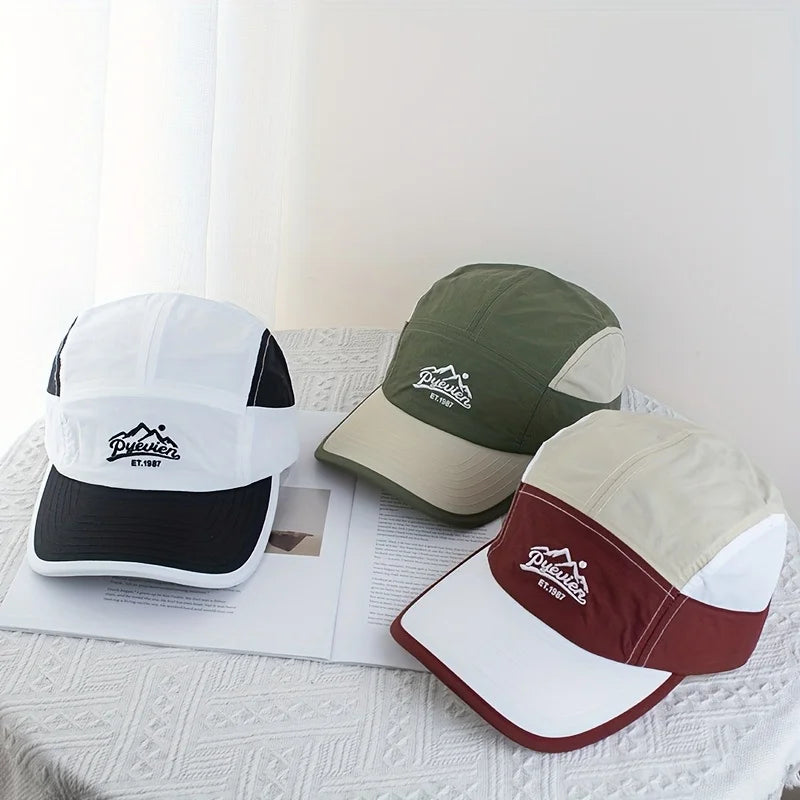 Summer Quick-Dry 5-Panel Baseball Cap