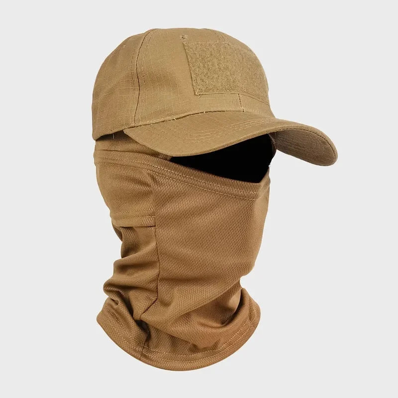 Camo Baseball Caps Camouflage Balaclava Hat Outdoor Fishing Hiking Hunting