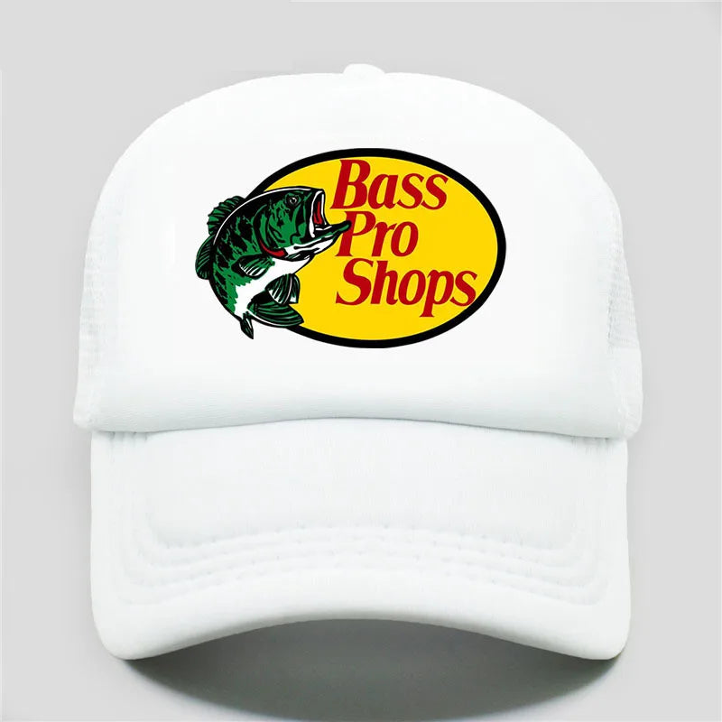 Fashion Fish Trucker Caps Men Funny Fishing Printing Hat Baseball Cap