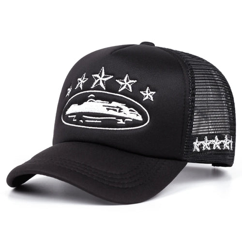 New Five Star Embroidered Men's Trendy Baseball Hat