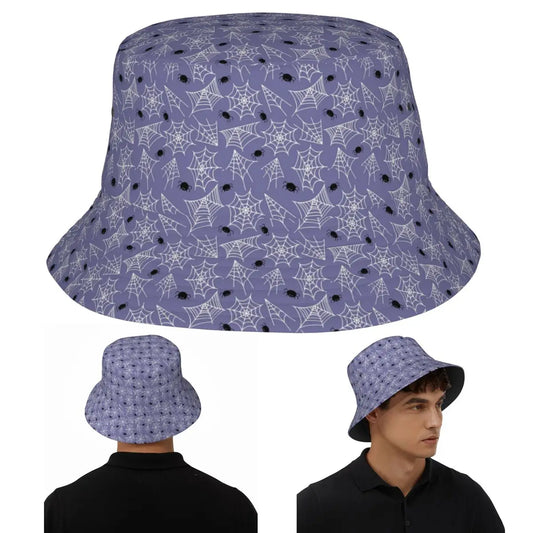 Halloween Black Cat Spider Gothic Witch 12 Bucket Hat