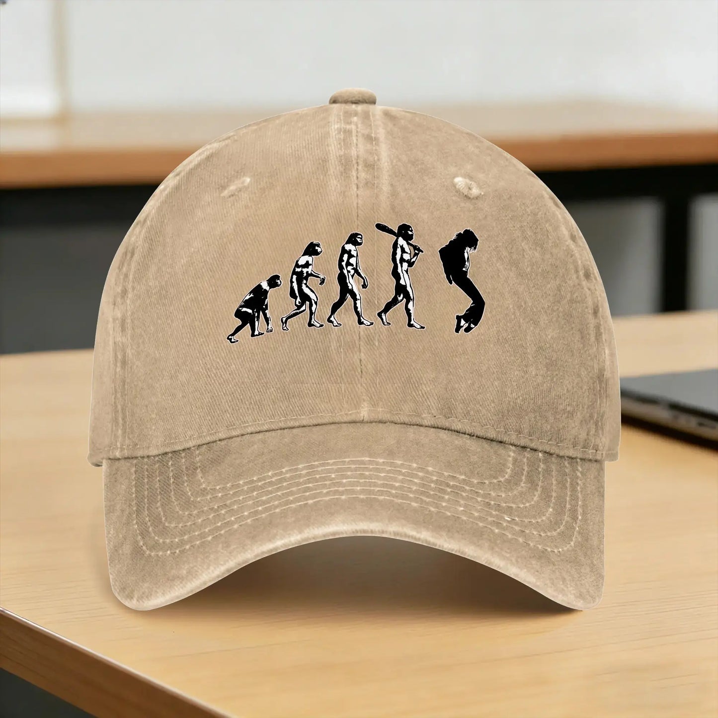 King of Pop M-Michael J-Jackson MJ Washed Baseball Cap