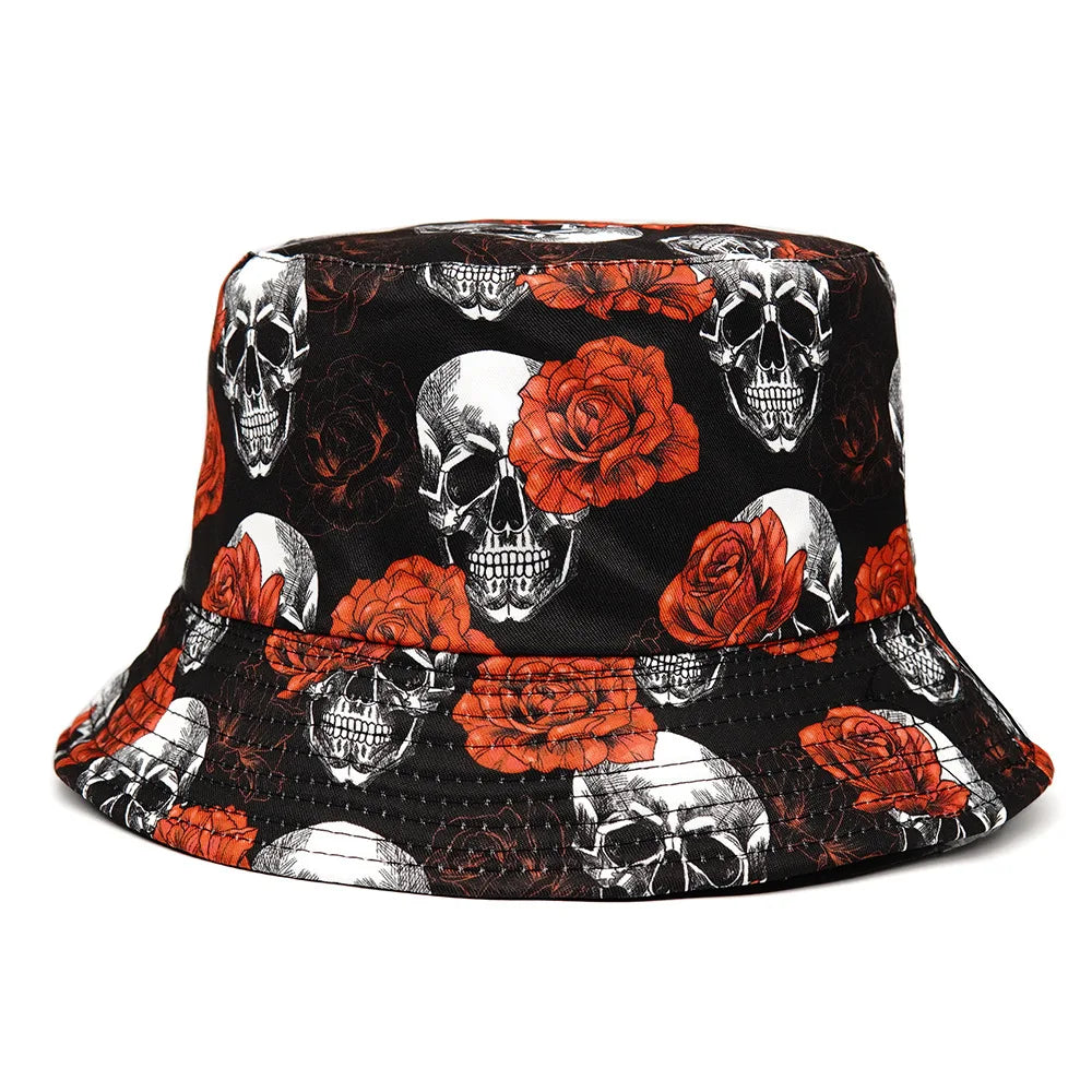 Summer Sun Hat Reversible Yellow Duck Bucket Hat