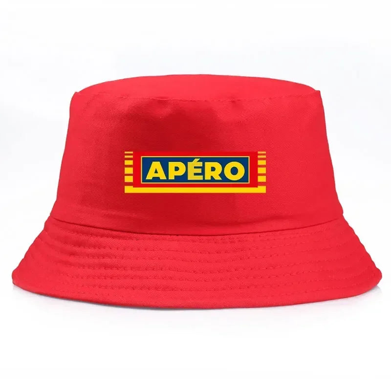 Adult Pastis APERO Bobs Man Reversible Bucket Hat Men Women