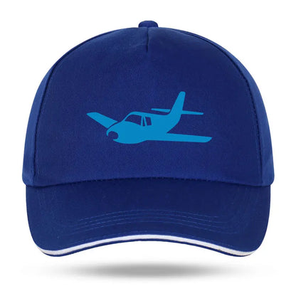 New Men Women Fashion Airplane Pilot Wings Funny Print Baseball Caps