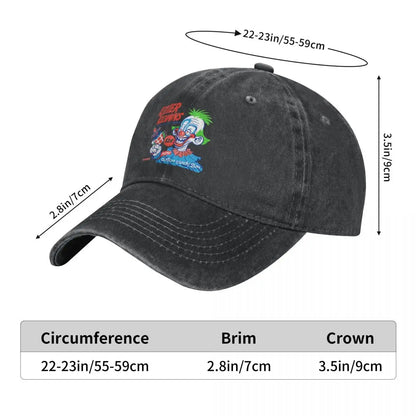 Candy Gun Baseball Caps Peaked Cap Killer Klowns From Outer Space Film