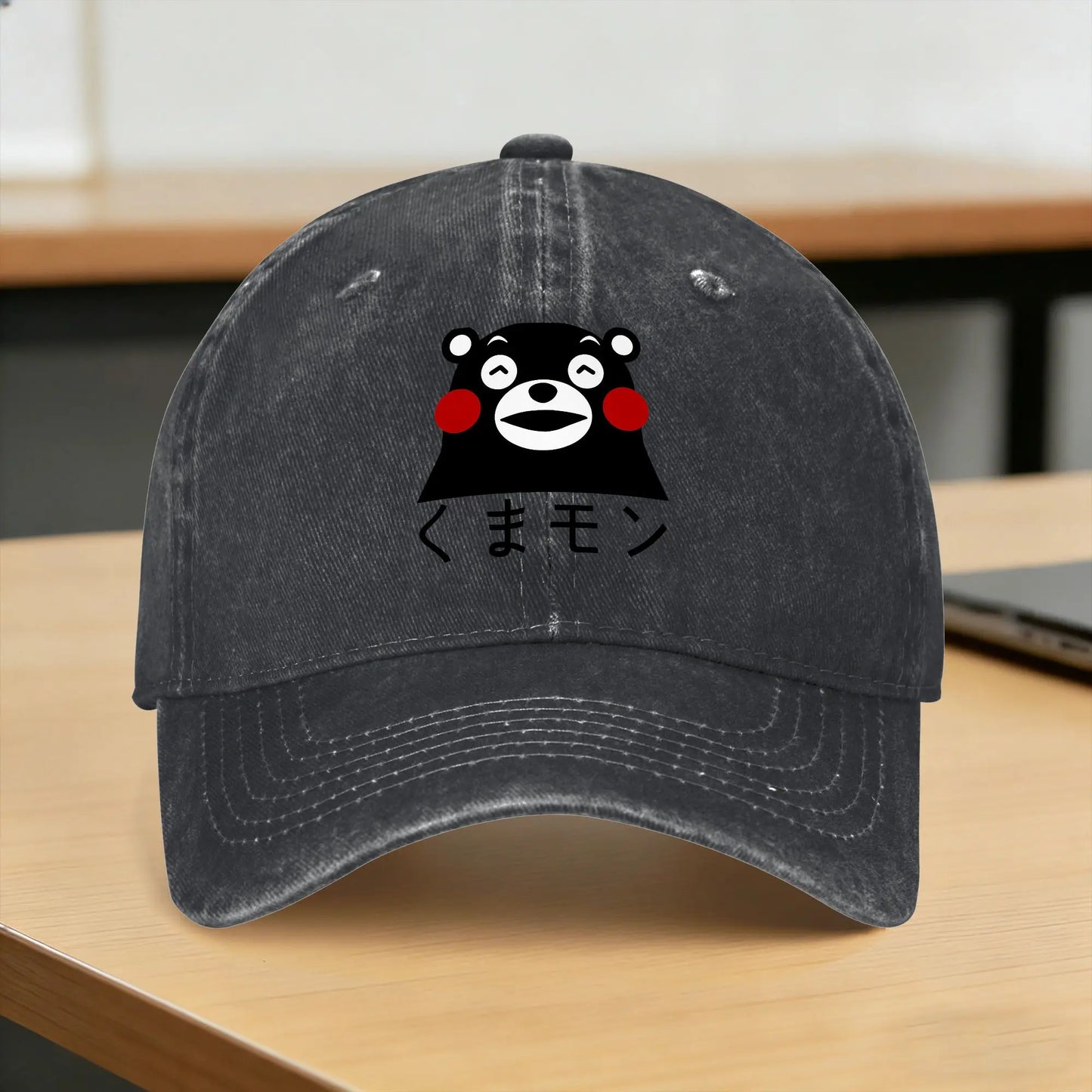 Satanic Bear Sun Baseball Cap
