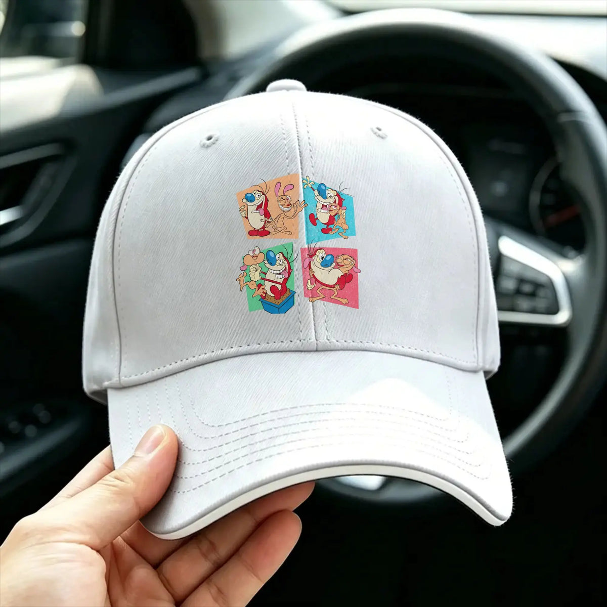 Ren and Stimpy Show Baseball Cap