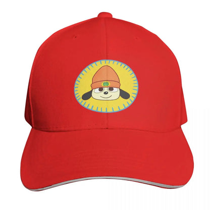 Parappa The Rapper Patchc Cartoon Game Cap Fashion Casual Baseball Caps