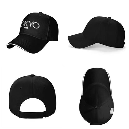 Japan Tokyo City Letter Logo Cap Fashion Casual Baseball Caps