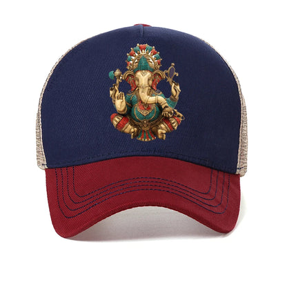 Ganesha Fashion Casual hat Hindu God of Wisdom Baseball Cap