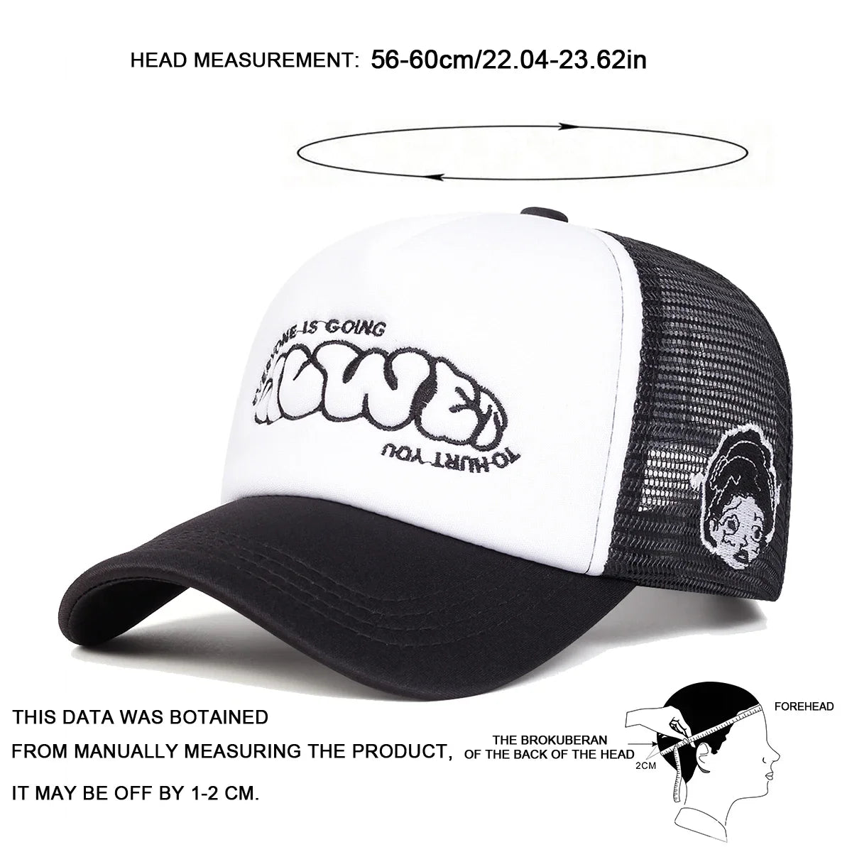 Unisex EVERYONE IS GOING Letter Embroidery Baseball Caps