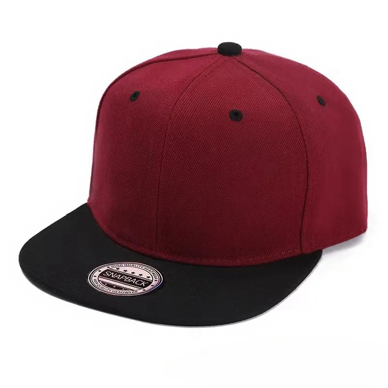 Fashion Unisex Baseball Cap Men Women Hip-hop Flat-brimmed Cap Outdoor