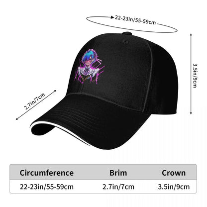 Baseball Caps Re Zero Anime Awesome Casquette