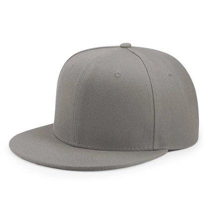 Wholesale 40 Colors Flat Peak Snapback Caps Lady Fashion