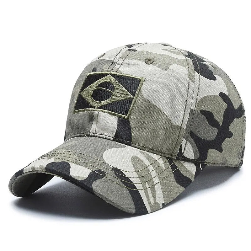 Outdoor Sports Baseball Cap Men'S Camouflage Cap