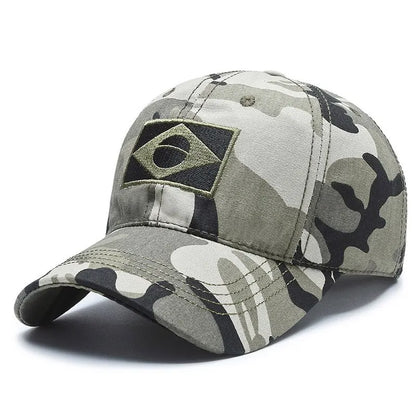 Outdoor Sports Baseball Cap Men'S Camouflage Cap