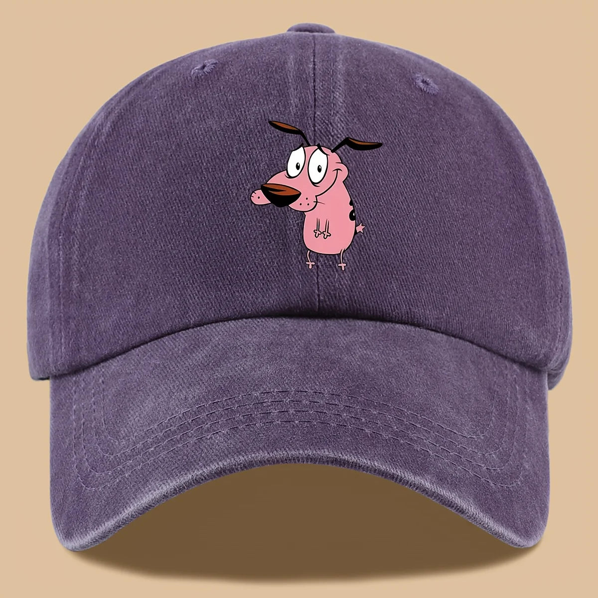 Women's Cute Puppy Printed Baseball Cap
