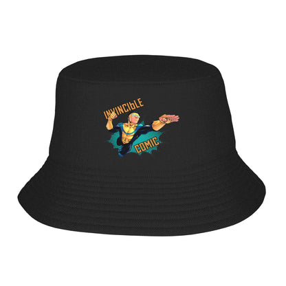 Unisex Bucket Hats Invincible Comic Summer Beach Hatwear