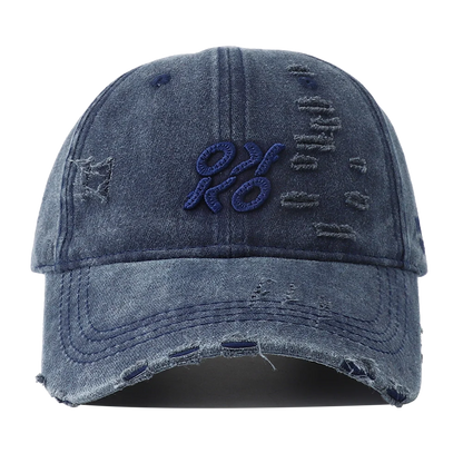 2025 New Retro Washed Cotton Baseball Cap Unisex Letter Embroidery Caps