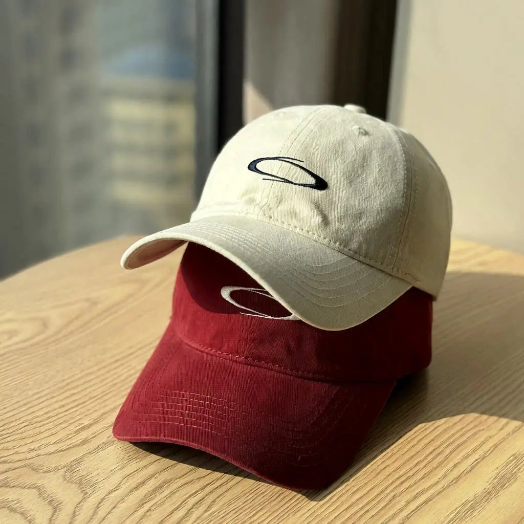 Casual Letter Embroidery Student Hip Hop Hat Baseball Cap