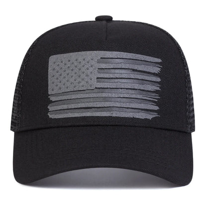 Unisex US Flag Print Baseball Caps